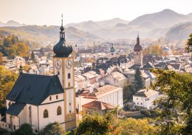 Lais Puzzle - Die Altstadt von Waidhofen an der Ybbs im Herbst, Mostviertel, Niederösterreich, Österreich - 100, 200, 500 & 1.000 Teile