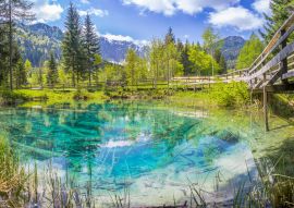 Lais Puzzle - Meerauge im Bodental mit Steg, Kärnten, Österreich - 100, 200, 500 & 1.000 Teile