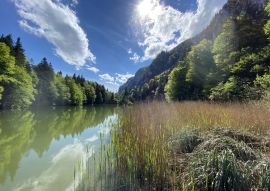 Lais Puzzle - Berglsteiner See in den Brandenberger Alpen nahe dem Reintaten See Kramsach Inntal Tirol Österreich - 100, 200, 500 & 1.000 Teile