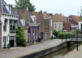 Lais Puzzle - Kanal in Franeker, Friesland, Niederlande - 100, 200, 500 & 1.000 Teile