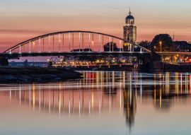 Lais Puzzle - Deventer Brücken über den Fluss IJssel bei Sonnenuntergang - 100, 200, 500 & 1.000 Teile