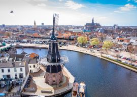 Lais Puzzle - Luftaufnahme der Windmühle in Haarlem, Niederlande - 100, 200, 500 & 1.000 Teile
