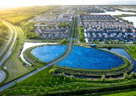 Lais Puzzle - Luftaufnahme eines modernen nachhaltigen Viertels in Almere, Niederlande - 100, 200, 500 & 1.000 Teile