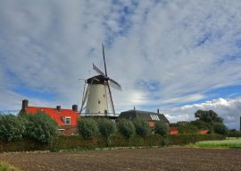 Lais Puzzle - Windmühle Molen de Lelie in Koudekerke, Niederlande - 100, 200, 500 & 1.000 Teile