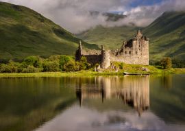 Lais Puzzle - Spiegelung von Kilchurn Castle in Loch Awe, Highlands, Schottland - 100, 200, 500 & 1.000 Teile