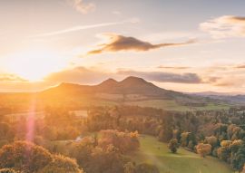 Lais Puzzle - Scott's View mit Blick auf die Eildon Hills in den Scottish Borders. Schottland UK, Europa - 100, 200, 500 & 1.000 Teile