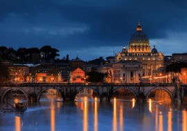 Lais Puzzle - Blick auf St. Peter in Rom - 100, 200, 500 & 1.000 Teile