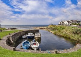 Lais Puzzle - Der Hafen von Blackwaterfoot auf der Insel Arran, Nord-Ayrshire, Schottland - 100, 200, 500 & 1.000 Teile