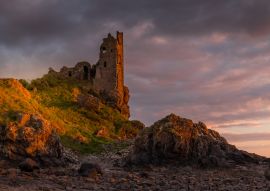 Lais Puzzle - Ruinen von Dunure Castle, Süd-Ayrshire, Schottland - 100, 200, 500 & 1.000 Teile