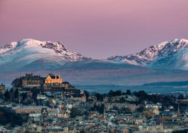 Lais Puzzle - Winterlicher Sonnenaufgang am Schloss Stirling, Schottland - 100, 200, 500 & 1.000 Teile