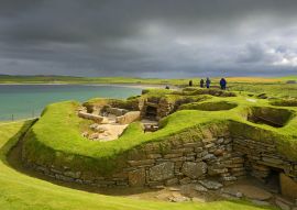 Lais Puzzle - Skara Brae war mehrere Jahrhunderte lang bewohnt - Teil des Herzstücks der neolithischen Orkney - UNESCO-Weltkulturerbe, Schottland, UK - 100, 200, 500 & 1.000 Teile