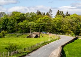 Lais Puzzle - Eine Straße in Glen Mavis, North Lanarkshire in Schottland - 100, 200, 500 & 1.000 Teile