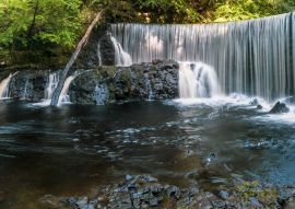 Lais Puzzle - Stauwehr, Fluss Calder, Renfrewshire, Schottland - 100, 200, 500 & 1.000 Teile
