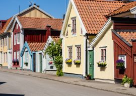 Lais Puzzle - Straße und Gebäude in der Stadt Kalmar in Schweden - 100, 200, 500 & 1.000 Teile