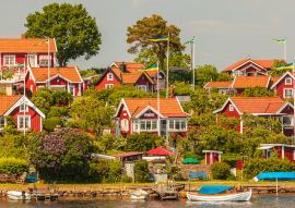 Lais Puzzle - Typische schwedische Holzhäuser in Karlskrona - 100, 200, 500 & 1.000 Teile