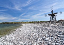 Lais Puzzle - historische Schleifmühle bei Jordhamn, Insel Öland, Schweden - 100, 200, 500 & 1.000 Teile