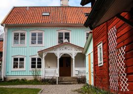 Lais Puzzle - traditionelle schwedische Architektur in Gamla Örebro - 100, 200, 500 & 1.000 Teile