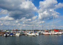 Lais Puzzle - Blick zum Hafen in Oskarshamn in Schweden - 100, 200, 500 & 1.000 Teile