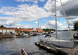 Lais Puzzle - am idyllischen Hafen von Askersund Schweden - 100, 200, 500 & 1.000 Teile