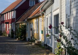 Lais Puzzle - Häuser in Falkenberg Schweden - 100, 200, 500 & 1.000 Teile