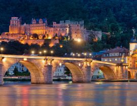 Lais Puzzle - Heidelberg Alte Brücke und Schloss - 40, 100, 200, 500 & 1.000 Teile