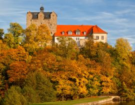 Lais Puzzle - Schlosspark mit dem Schloss Ballenstedt im Herbst - 40, 100, 200, 500 & 1.000 Teile
