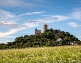 Lais Puzzle - Burg Gleiberg mit Sommerwiese - 40, 100, 200, 500 & 1.000 Teile