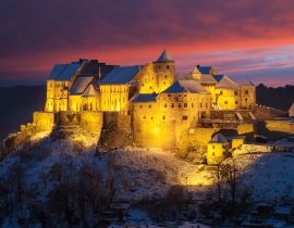 Lais Puzzle - Burg Burghausen im Winter - 40, 100, 200, 500 & 1.000 Teile