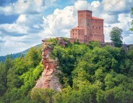 Lais Puzzle - Reichsburg Trifels Annweiler, Burg in Rheinland Pfalz - 40, 100, 200, 500 & 1.000 Teile