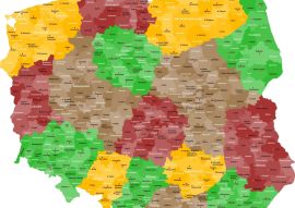 Lais Puzzle - Polen Landkarte - 100, 200, 500 & 1.000 Teile