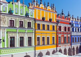 Lais Puzzle - Zamosc, Polen. Historische Gebäude in der Altstadt - 100, 200, 500 & 1.000 Teile