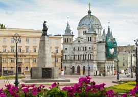Lais Puzzle - Platz der Freiheit (Plac Wolnosci) in der Stadt Lodz, Polen - 100, 200, 500 & 1.000 Teile