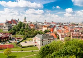 Lais Puzzle - Panorama der Altstadt von Lublin, Polen - 100, 200, 500 & 1.000 Teile