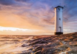 Lais Puzzle - Mühlenbake von Swinemünde - Polen - 100, 200, 500 & 1.000 Teile