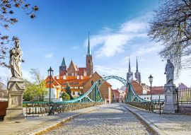 Lais Puzzle - Brücke zur Tumski-Insel (Dom) in Breslau, Polen - 100, 200, 500 & 1.000 Teile