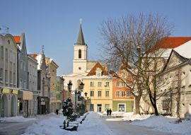 Lais Puzzle - Alter Marktplatz in Zielona Gora. Polen - 100, 200, 500 & 1.000 Teile