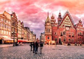 Lais Puzzle - Breslauer Marktplatz mit Rathaus bei Sonnenuntergang, Polen - 100, 200, 500 & 1.000 Teile