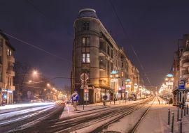 Lais Puzzle - Nachtverkehr in der Stadt Zabrze, Polen - 100, 200, 500 & 1.000 Teile