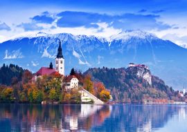 Lais Puzzle - Bled mit See, Insel, Slowenien, Europa - 100, 200, 500 & 1.000 Teile