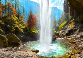 Lais Puzzle - Herbst in Slowenien, Wasserfall - 100, 200, 500 & 1.000 Teile