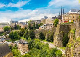 Lais Puzzle - Panorama-Stadtbild von Luxemburg - 100, 200, 500 & 1.000 Teile