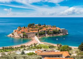 Lais Puzzle - Die Insel Sveti Stefan in Budva, Montenegro - 100, 200, 500 & 1.000 Teile