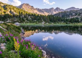 Lais Puzzle - Der See Estany Primer in Andorra, Pyrenäen - 100, 200, 500 & 1.000 Teile