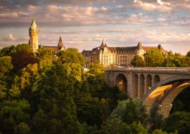 Lais Puzzle - Luxemburg Stadt bei Sonnenuntergang - 100, 200, 500 & 1.000 Teile