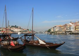 Lais Puzzle - Rabelo-Boote in Vila Nova de Gaia Portugal - 100, 200, 500 & 1.000 Teile