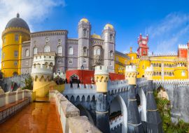 Lais Puzzle - Blick auf Palace da Pena - Sintra, Lisboa, Portugal - Europäisches Reisen - 100, 200, 500 & 1.000 Teile