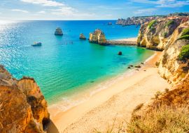 Lais Puzzle - Schöner Sandstrand in der Nähe von Lagos in Panta da Piedade, Algarve, Portugal - 100, 200, 500 & 1.000 Teile