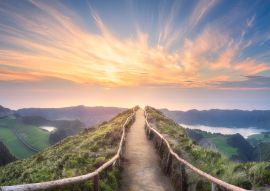 Lais Puzzle - Berglandschaft Insel Ponta Delgada, Azoren, Portugal - 100, 200, 500 & 1.000 Teile