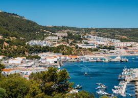 Lais Puzzle - Blick auf Sesimbra, Setubal Portugal an der Atlantikküste - 100, 200, 500 & 1.000 Teile