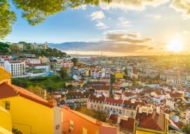 Lais Puzzle - Panoramablick auf Lissabon bei Sonnenuntergang, Portugal - 100, 200, 500 & 1.000 Teile